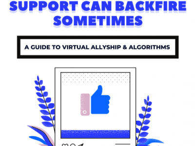 a guide to virtual allyship and algorithms